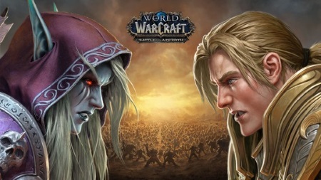 World_of_Warcraft_Battle_for_Azeroth_Sylvanas_v._Anduin