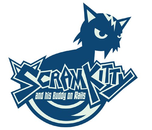 Scram_Kitty_and_His_Buddy_on_Rails_Logo