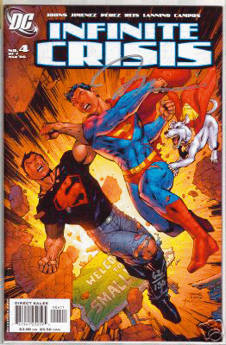 Infinite Crisis 4 (von 7) - Das Cover