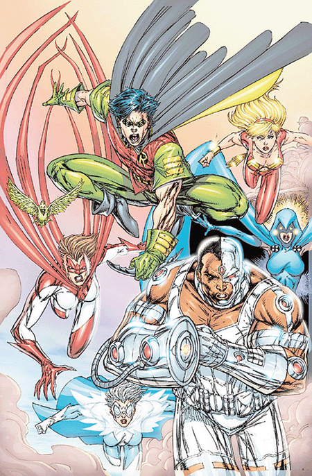Teen Titans Sonderband 9 - Das Cover