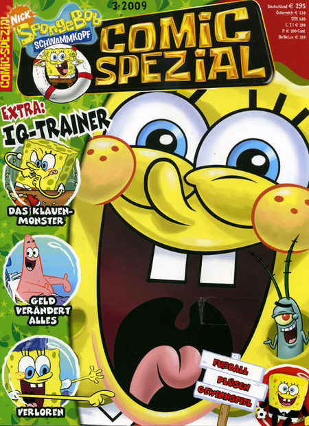 Spongebob - Schwammkopf Comic-Spezial 3/2009 - Das Cover