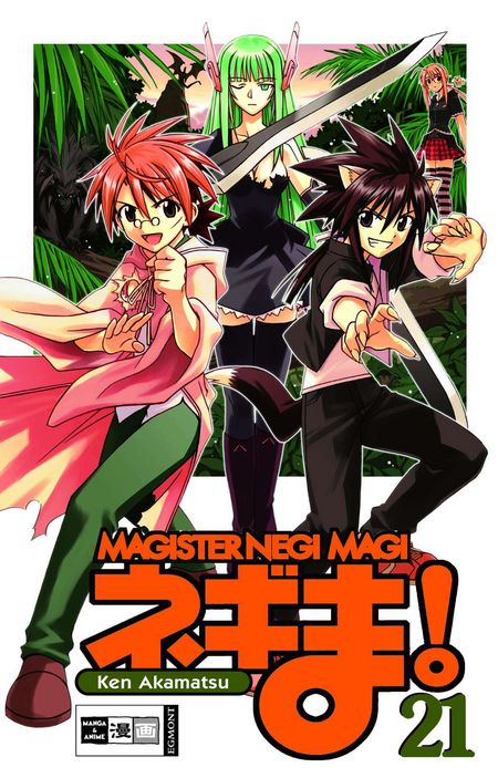 Magister Negi Magi 21 - Das Cover