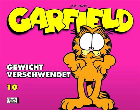Garfield 10: Gewicht verschwendet - Das Cover