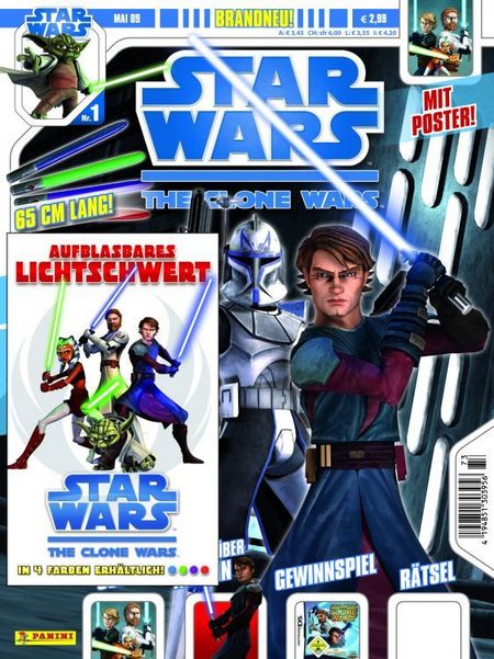 Star Wars: The Clone Wars Magazin 1 - Das Cover