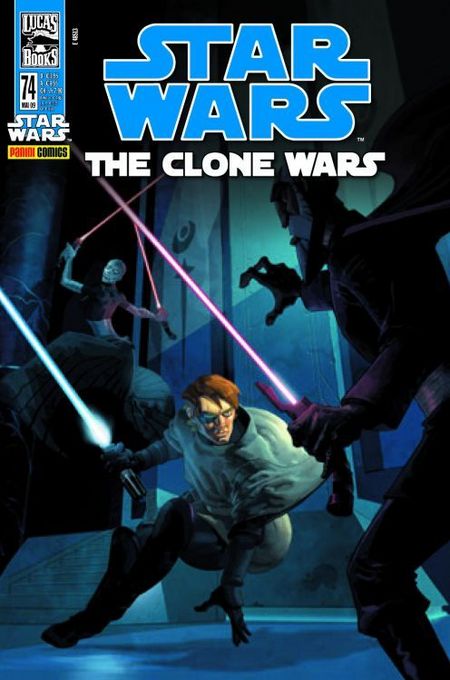 Star Wars 74: The Clone Wars - Das Cover