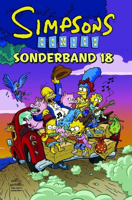 Simpsons Comics Sonderband 18 - Das Cover