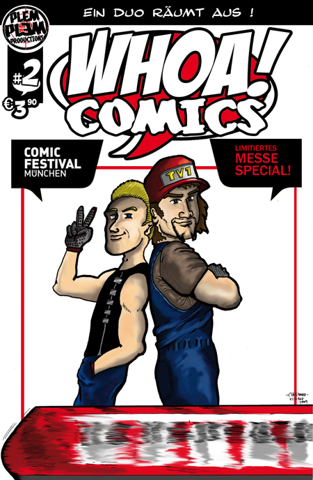 Whoa! Comics 2 Comicfestival München 2009 Special - Das Cover