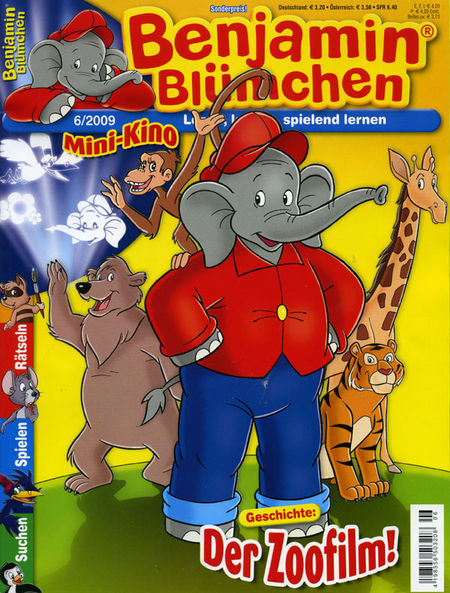 Benjamin Blümchen 6/2009 - Das Cover