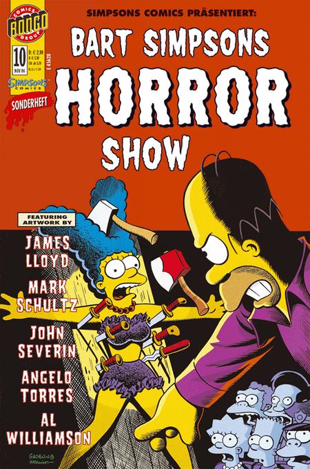 Bart Simpsons Horror Show 10 - Das Cover