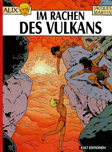 Alix 14: Im Rachen des Vulkans - Das Cover
