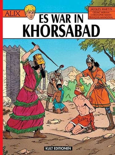Alix 25: Es war ein Khorsabadd - Das Cover