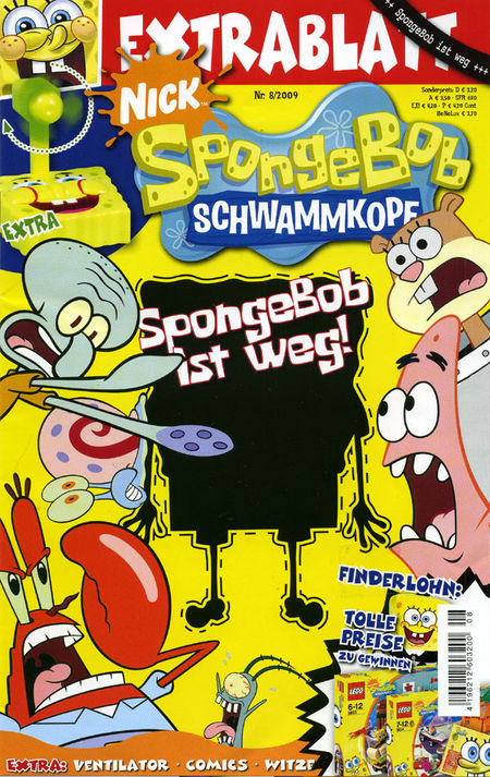 SpongeBob - Schwammkopf 8/2009 - Das Cover