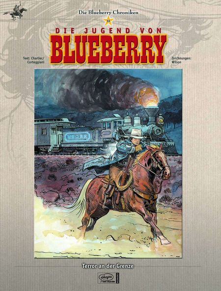 Blueberry Chroniken 13: Terror an der Grenze - Das Cover