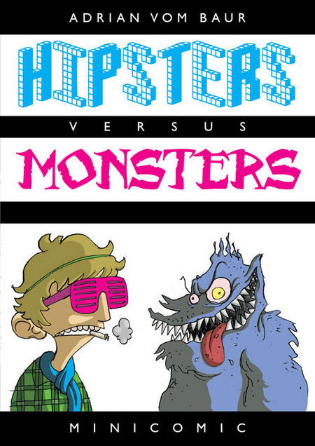 Hipsters vs. Monsters - Das Cover