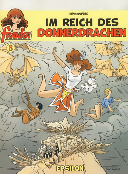 Franka 8: Im Reich des Donnerdrachen - Das Cover