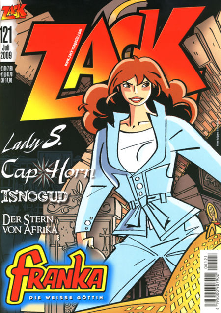 Zack 121 - Das Cover