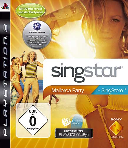 SingStar Mallorca Party [PS3] 
 - Der Packshot