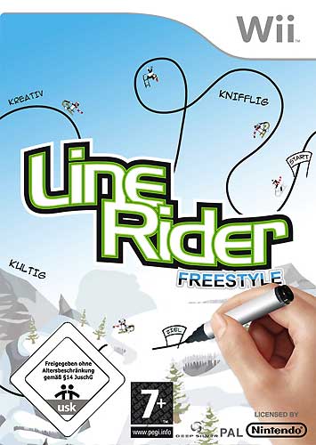 Line Rider Freestyle [Wii] 
 - Der Packshot