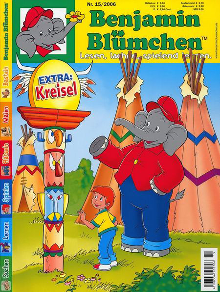 Benjamin Blümchen 15/2006 - Das Cover