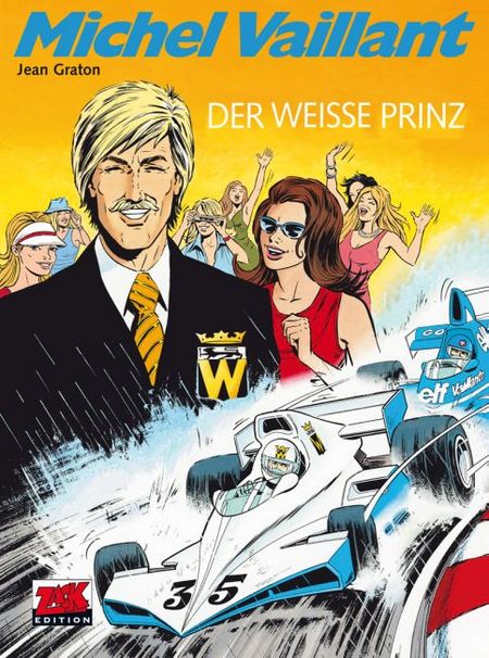 Michel Vaillant 30: Der weiße Prinz - Das Cover