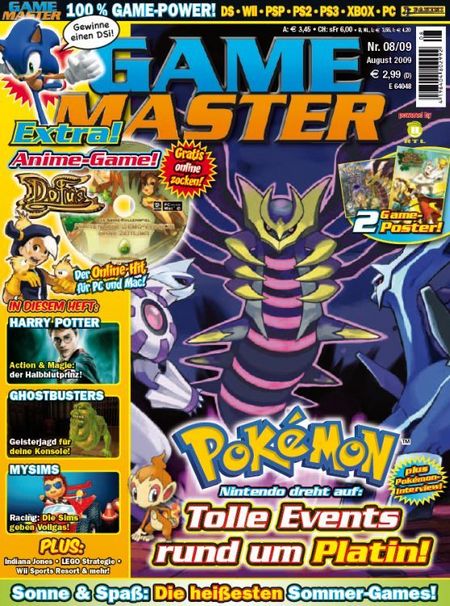 Game Master 08/09 - Das Cover