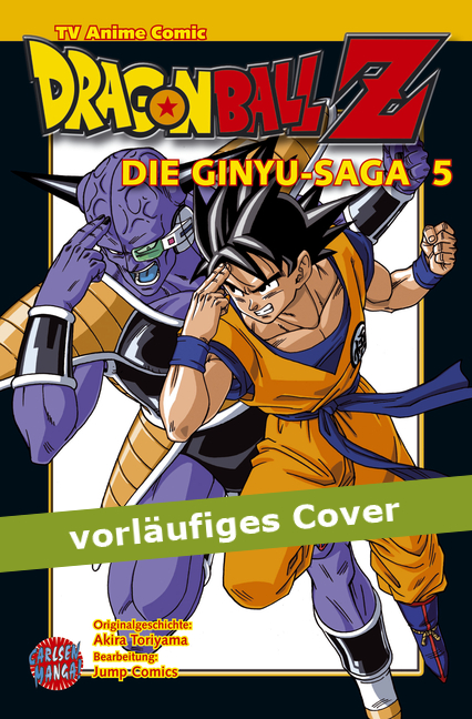 Dragon Ball Z - Die Ginyu-Saga 5 - Das Cover