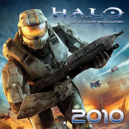 Halo Wandkalender 2010 - Das Cover