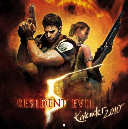 Resident Evil 5 Wandkalender 2010 - Das Cover