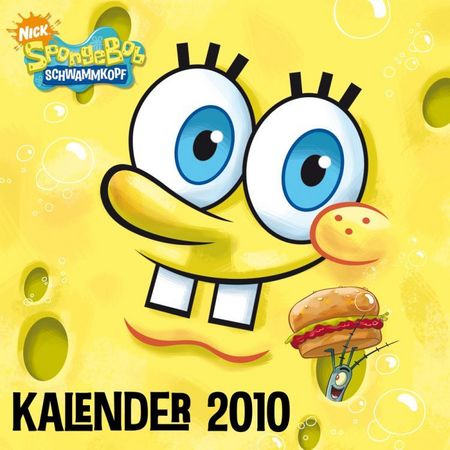 Spongebob Wandkalender 2010 - Das Cover
