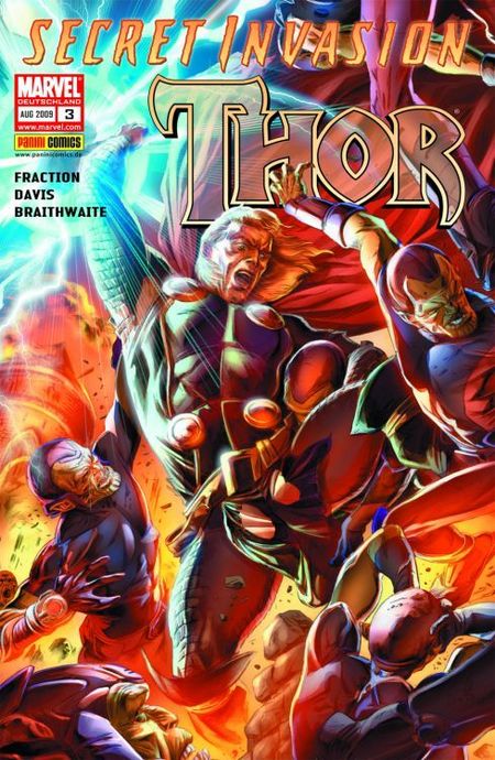 Thor 3: Secret Invasion - Das Cover