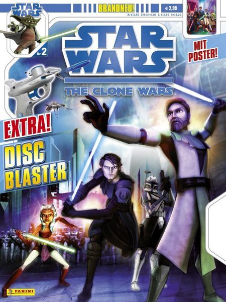 Star Wars: The Clone Wars Magazin 2 - Das Cover