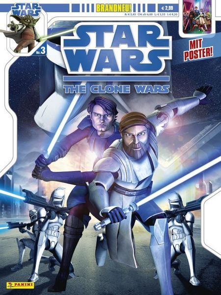 Star Wars: The Clone Wars Magazin 3 - Das Cover