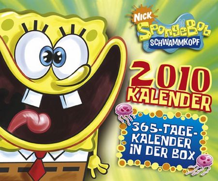 Spongebob 365 - Tageskelander in der Box 2010 - Das Cover