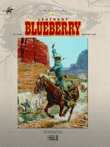 Die Blueberry Chroniken 2: Leutnant Blueberry / Die Sierra lebt - Das Cover