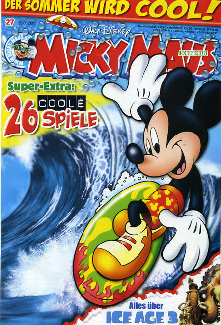 Micky Maus 27/2009 - Das Cover