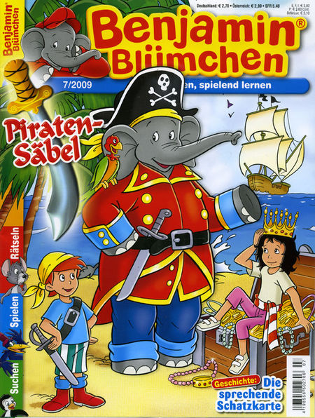Benjamin Blümchen 7/2009 - Das Cover