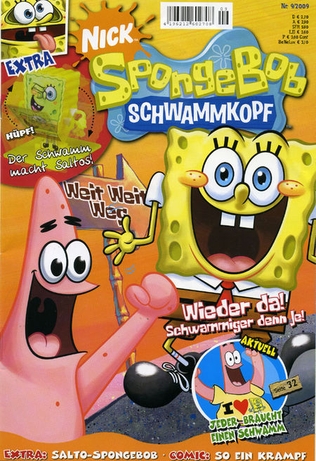 SpongeBob - Schwammkopf 9/2009 - Das Cover
