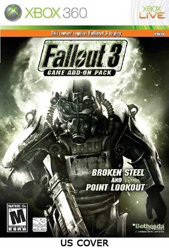 Fallout 3 Add-on Pack 2: Broken Steel & Point Lookout [Xbox 360] - Der Packshot