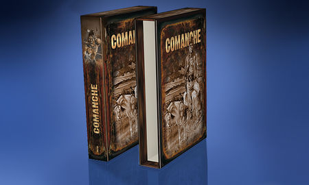 Comanche Schuber unbefüllt für 5 Bände - Das Cover