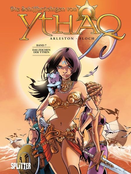 Die Schiffbrüchigen von Ythaq 7: Das Zeichen der Ythen - Das Cover