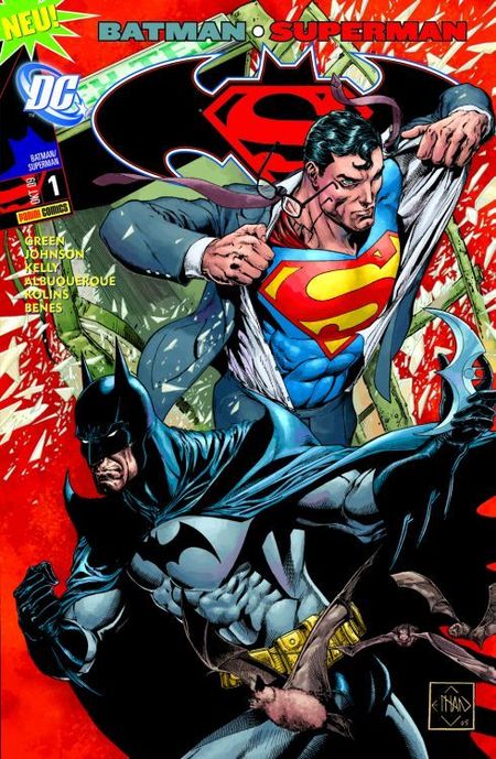 Batman/Superman Sonderband 1: Überväter - Das Cover