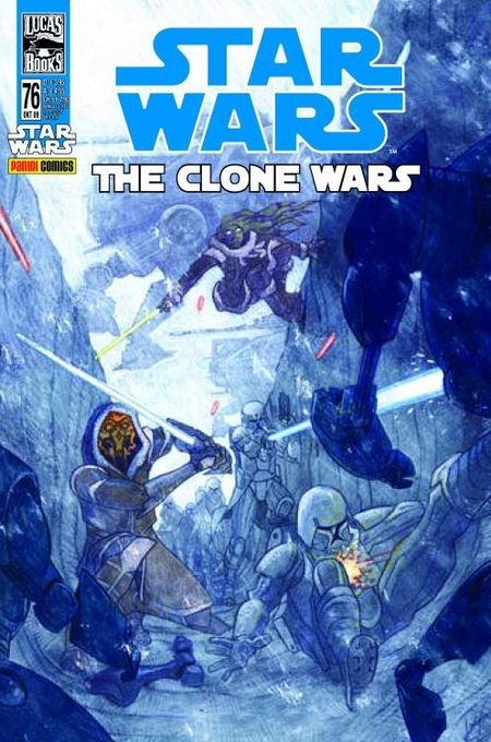 Star Wars 76: The Clone Wars - Das Cover