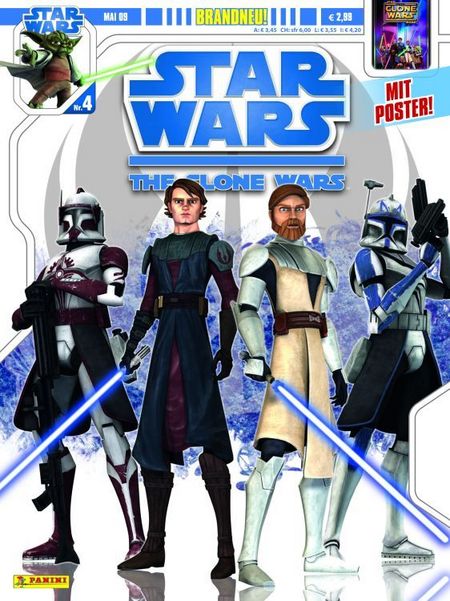 Star Wars: The Clone Wars Magazin 4 - Das Cover