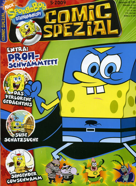 SpongeBob - Schwammkopf Comic-Spezial 5/2009 - Das Cover