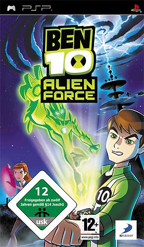 Ben 10: Alien Force [PSP] - Der Packshot