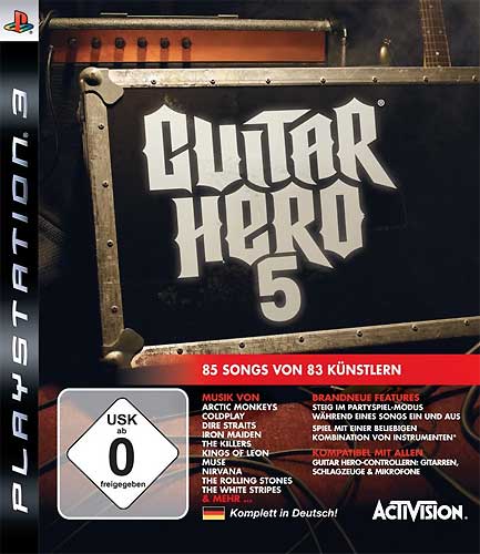 Guitar Hero 5 [PS3] - Der Packshot