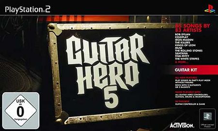 Guitar Hero 5 - Guitar Bundle [PS2] - Der Packshot