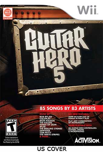 Guitar Hero 5 [Wii] - Der Packshot