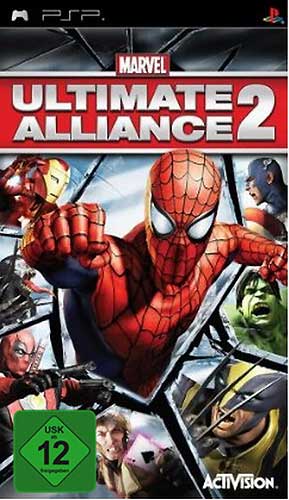 Marvel: Ultimate Alliance 2 [PSP] - Der Packshot