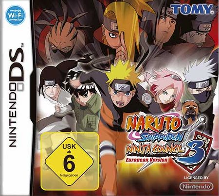 Naruto Shippuden Ninja Council 3 [DS] - Der Packshot